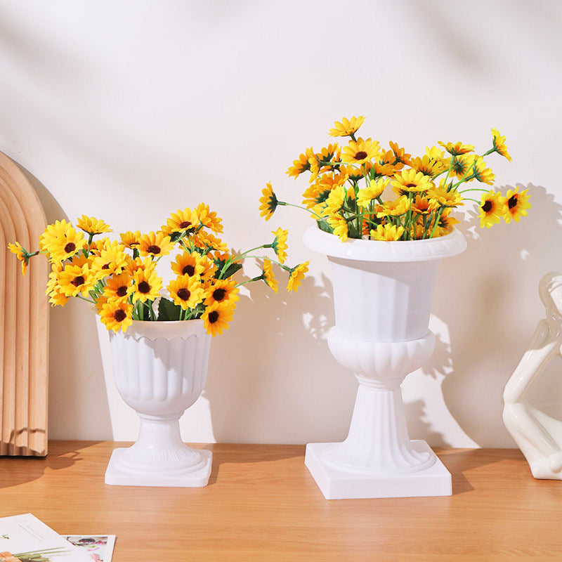 Wholesale Nordic Plastic Succulent Planter, Mini Flower Pot for Indoor Plants, Modern Desktop Plant Pot with Drainage Hole, Decorative Pot for Succulents & Small Plants