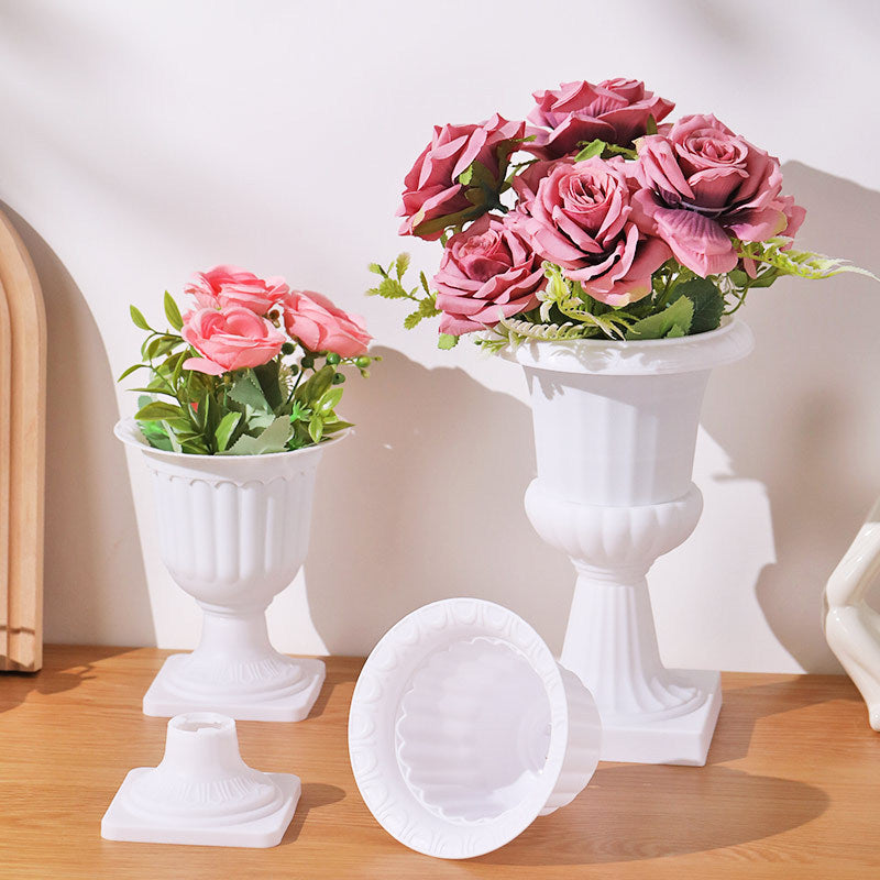 Wholesale Nordic Plastic Succulent Planter, Mini Flower Pot for Indoor Plants, Modern Desktop Plant Pot with Drainage Hole, Decorative Pot for Succulents & Small Plants