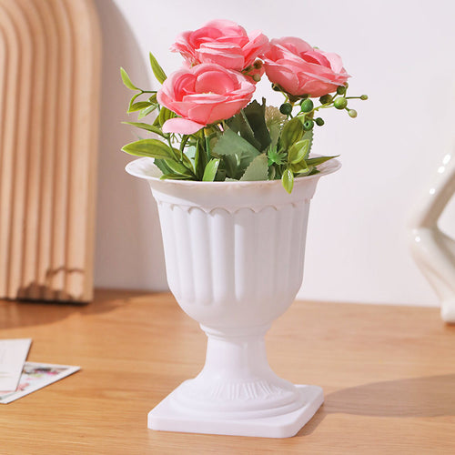 Wholesale Nordic Plastic Succulent Planter, Mini Flower Pot for Indoor Plants, Modern Desktop Plant Pot with Drainage Hole, Decorative Pot for Succulents & Small Plants